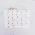 Coin Purse - Gold Sparkling Bottles