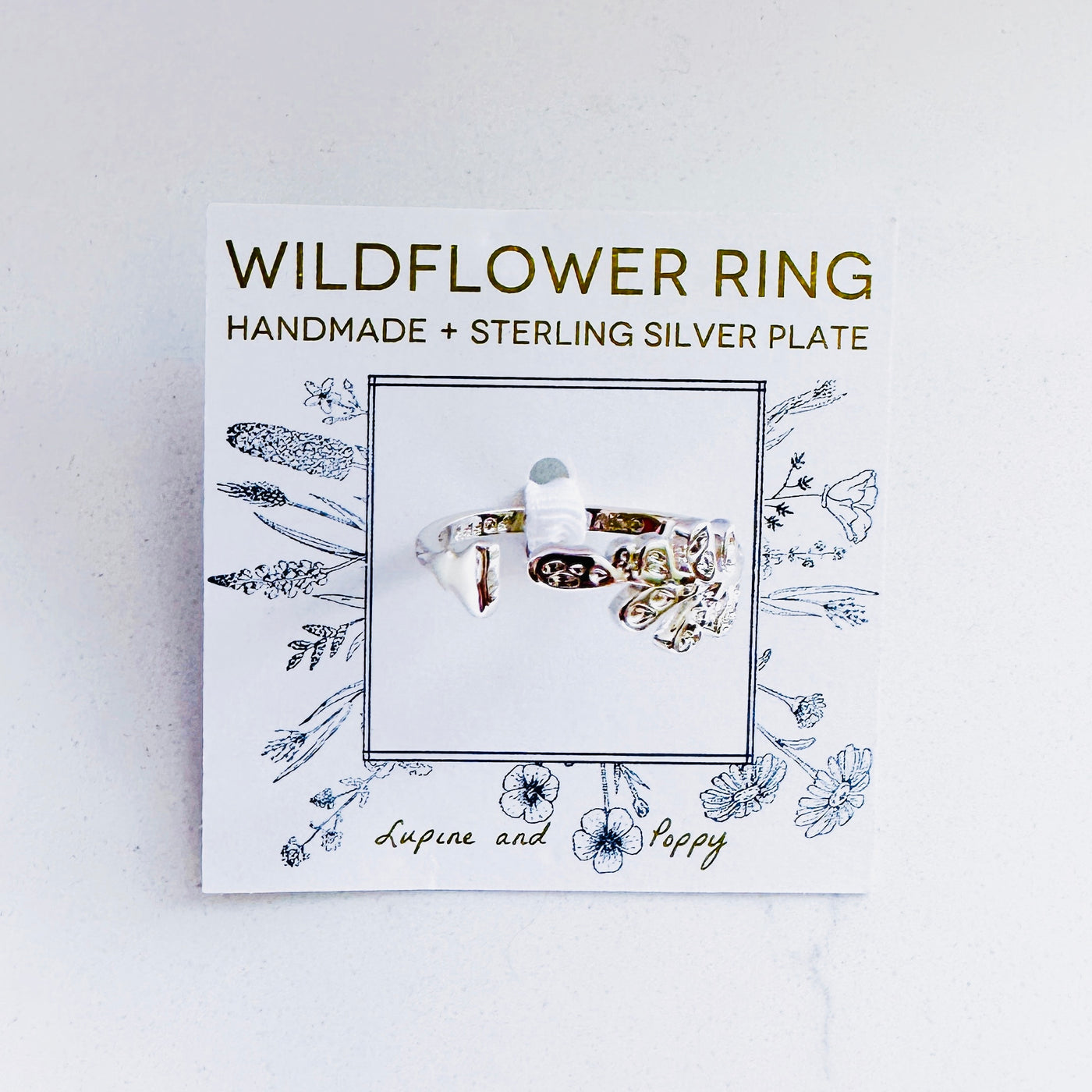 Wine Country Wildflower Ring