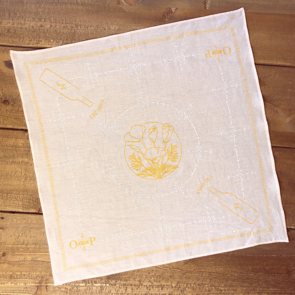 Olive and Poppy Rosé Bandana - Olive and Poppy