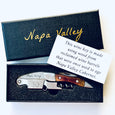 'Napa Valley' Reclaimed Barrel Wood Wine Key