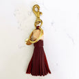 Wine Barrel Tassel Keychains