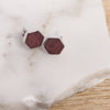 Barrel Earrings - Olive and Poppy