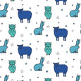 Vineyard Animal Kids Pajama Set - Liam The Sheep