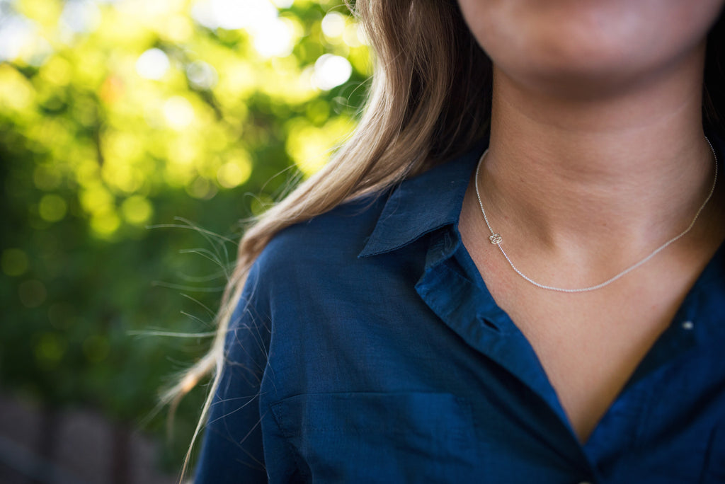 Highway 154 Necklace - Santa Barbara - Olive and Poppy