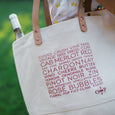 Appellation Tote Bags - Olive and Poppy