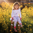 Vineyard Animal Kids Pajama Set - Emma The Jackrabbit