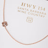 Highway 154 Necklace - Santa Barbara - Olive and Poppy